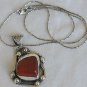 Blood stone pendant-F