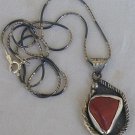 Blood stone pendant-G
