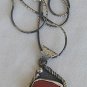 Blood stone pendant-G