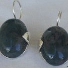 Malaysian oval earrings