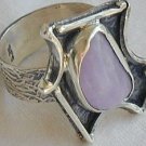 Amethyst crystal ring-Hmd