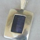 Gray cat eye pendant