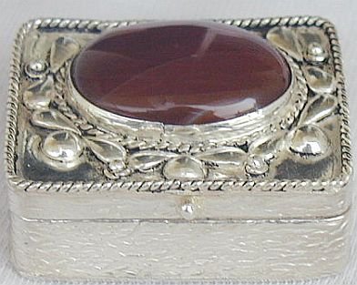Red box silver miniature