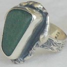 Green quartz ring-HMC
