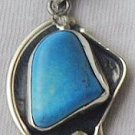 Turquoise pendant-HMCM