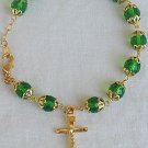 Peridot Rosary bracelet Peridot Rosary bracelet