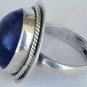 Dark purple glass ring