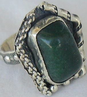 Green ring-handmade-SR52