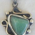 Green- pendant hand made-P13