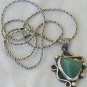 Green- pendant hand made-P13