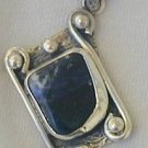Lapis raw pendant-PLS