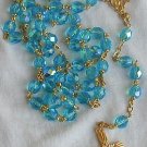 Turquoise crystal Rosary