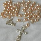 Pink pearls Rosary-B