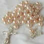 Pink pearls Rosary-B