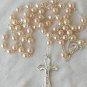 Pink pearls Rosary-B