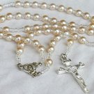 White pearls Rosary-B White pearls Rosary-B