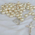 White pearl Rosary White pearl Rosary