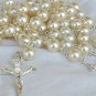 White pearl Rosary