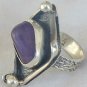 Purple glass ring