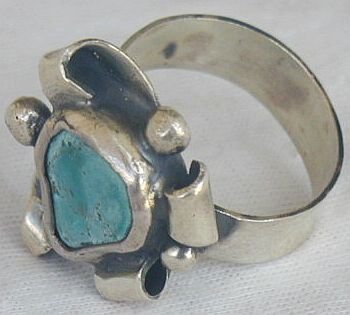 Eilat press stone ring-SR94