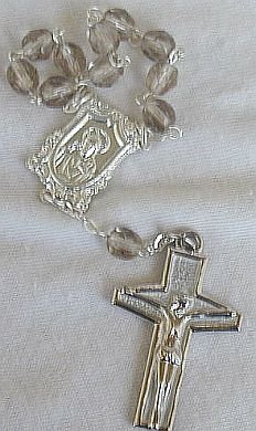 Mini diamond beads Rosary
