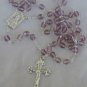 A purple Rosary