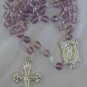 A purple Rosary