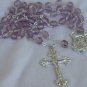 A purple Rosary