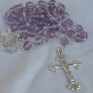 A purple Rosary