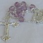 Mini purple Rosary -C