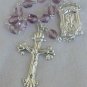 Mini purple Rosary -C