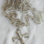 Rosary with diamond glass beads