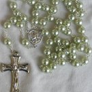 Peridot pearls rosary