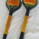 Pair of wood spoons