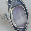 Purple glass ring-RHM-125