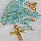 Turquoise crysatl roasry-A