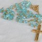 Turquoise crysatl roasry-A