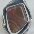 Agate colored ring RHM77