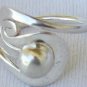 silver ball ring