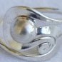 silver ball ring