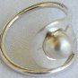 silver ball ring