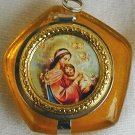 Mini rosary box-orange Mini rosary box-orange