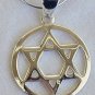 Round David-Star pendant