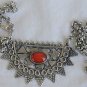 Red moon necklace