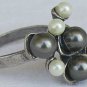 Brown  and white grapes ring