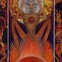 Artistic leo zodiac sign poster