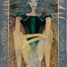 Artistic capricorn zodiac sign poster