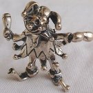 Clown silver miniature