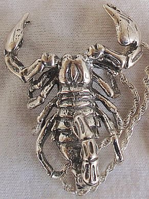 scorpion pendant
