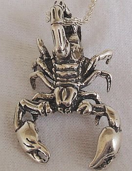 Scorpion pendant-B